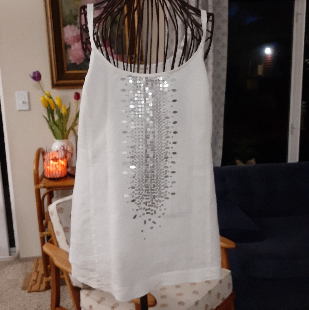 Eileen Fisher %100 organic linen